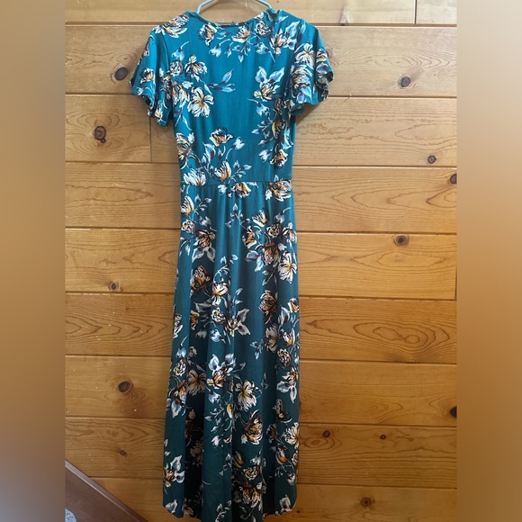 Fortune Ivy HiLo maxi Dress women size medium - Picture 2 of 5